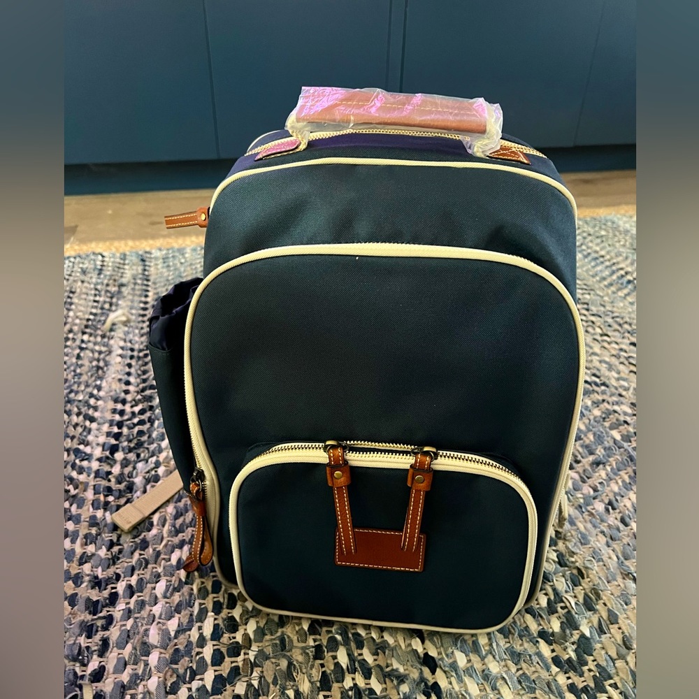 NWT MARK & graham picnic backpack- navy